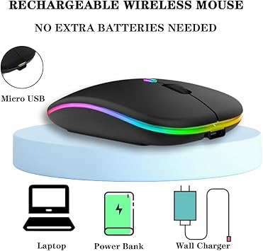 7G Wireless Mouse Rechargeable